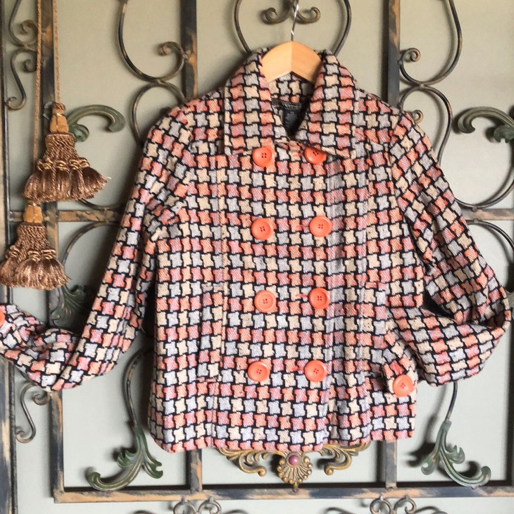 Trendy Vertigo blazer w/Hidden pockets in front XS
